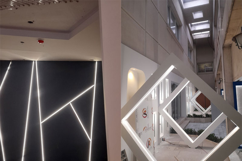 برقکار ساختمان در تهران | خدمات کامل برقکاری با ۱۰ سال سابقه 1 Concealed Lighting Installation Project