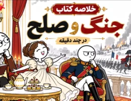 تصویر شاخص خلاصه ویدیویی جنگ و صلح اثر لئو تولستوی؛ ناپلئون، عشق و سرنوشت در کارمکان