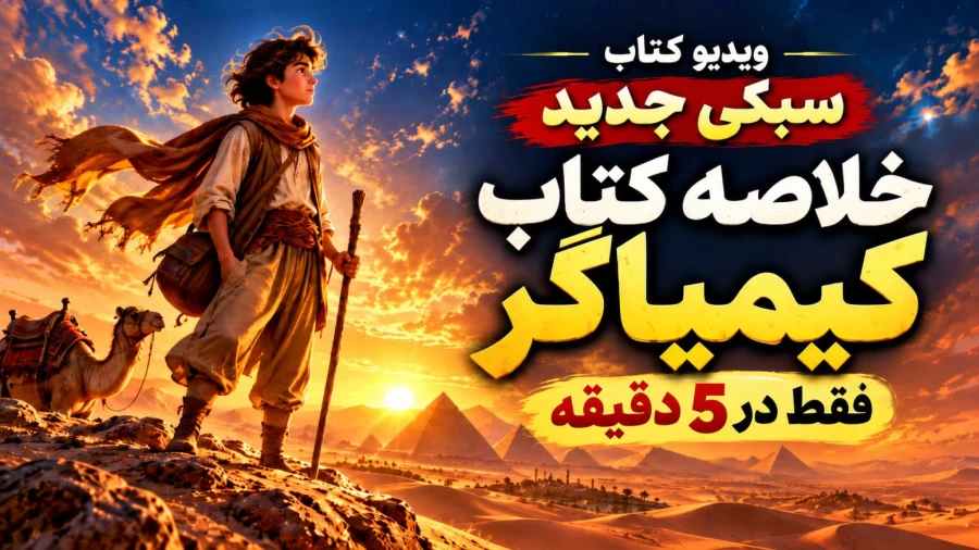 تصویر شاخص خلاصه کتاب کیمیاگر اثر پائولو کوئیلو و داستان سانتیاگو